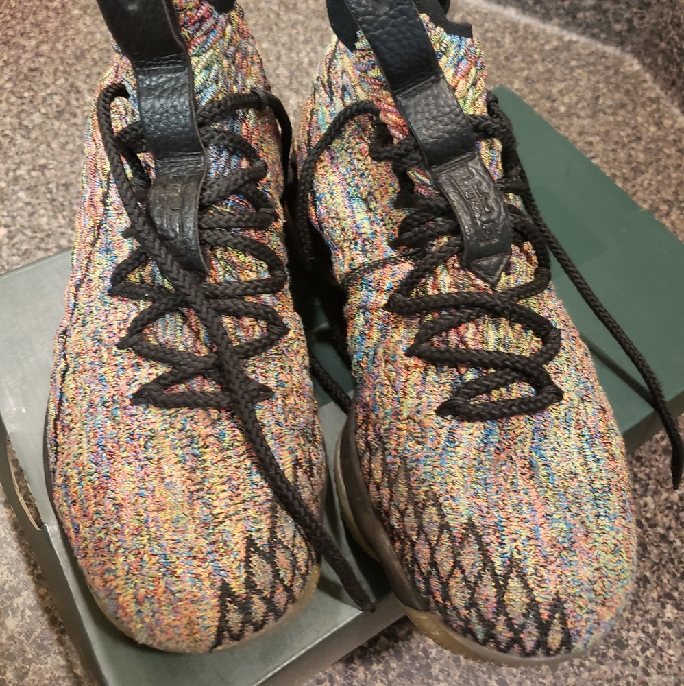 Boys size 5 Lebrons